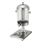 image of Winco 902 Juice Dispenser, 2-1/5-Gallon Bowl, Ice Chamber/Drip Tray, 10-1/8Wx13-3/4Dx21-1/4H - Set
