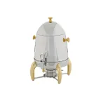 image of Winco 903A Virtuoso Series Coffee Chafer Urn w/ 3 Gal. Capacity, Fuel Holder - Set