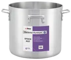 image of Winco ALHP-140 140 qt Aluminum Stock Pot w/ (4) Handles