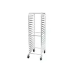 image of Winco ALRK-20BK Unassembled End Load Full Height Bun / Sheet Pan Rack with Brake - 20 Pan