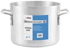 image of Winco ALST-8 8 qt Aluminum Elemental Stock Pot, 9-3/8" x 7-1/2"