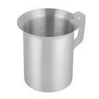 image of Winco AM-2 Measuring Cup, 2 qt. Capacity, Aluminum