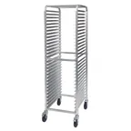 image of Winco AWRK-30 30 Pan Aluminum Full Height End Load Bun / Sheet Pan Rack, Assembled, 800 lb. Capacity