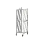 image of Winco AWZK-20 20 Pan Aluminum End Load Nesting Bun / Sheet Pan Rack, Assembled