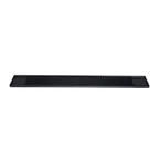 image of Winco BM-327K 27" X 3-1/4" Rubber Bar Service Mat, Black