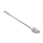 image of Winco BSST-18 18" Slotted Heavy Duty Basting Spoon w/ 1.5 mm Stainless Steel