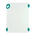 image of Winco CBN-1520GR Green StatikBoard Co-Polymer Plastic Cutting Board - 15” x 20” x 1/2"