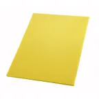 image of Winco CBYL-1824 Yellow Cutting Board - 18 x 24 x 1/2"