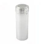 image of Winco DRG-22H 22 oz. Stainless Steel Shaker / Dredge without Handle