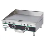 image of Winco EGD-24M 24" Spectrum Countertop Electric Griddle w/ 24" x 16.5" Steel Surface, 208/240V