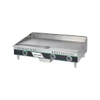 image of Winco EGD-36M 36" Spectrum Countertop Electric Griddle w/ 36" x 16.5" Steel Surface, 208/240V
