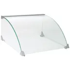 image of Winco EHDG-11SG Spectrum Hot Dog Grill Sneeze Guard for the EHDG-11R