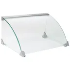 image of Winco EHDG-7SG Spectrum Hot Dog Grill Sneeze Guard for the EHDG-7R