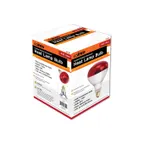 image of Winco EHL-BR Red Replacement Heat Lamp Bulb for EHL-2 