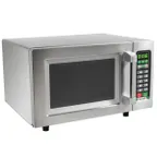 image of Winco EMW-1000ST 1000-Watt Commercial Microwave Oven w/ 0.9 cu ft Capacity, Touch Control