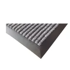 image of Winco FMC-310C Charcoal Carpet Floor Mat - 3' x 10'