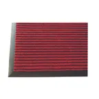 image of Winco FMC-310U Burgundy Carpet Floor Mat 3' x 10'