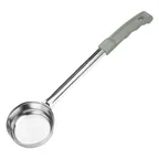 image of Winco FPSN-4 4 oz. One-Piece Solid Food Portioner, Gray Handle, Prime