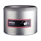 image of Winco FW-11R250 Countertop Round Food Pan Warmer/Cooker w/ 11-Quart, Manual Controls