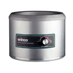image of Winco FW-11R500 Countertop Round Food Pan Warmer/Cooker w/ 11-Quart, Manual Controls