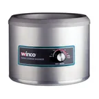 image of Winco FW-7R500 Countertop Round Food Pan Warmer/Cooker w/ 7-Quart, Manual Controls