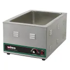 image of Winco FW-S600 22" Countertop Electric Food Pan Warmer/Cooker w/ 1 Full-Size Pan Well