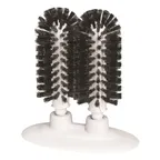 image of Winco GWM-200 Bar Maid Manual (2) Brushes Glass Washer, Suction Cup Base 
