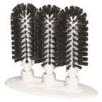 image of Winco GWM-300 Bar Maid Manual (3) Brushes Glass Washer, Suction Cup Base 