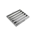 image of Winco HFS-2025 Stainless Steel Hood Filter - 25" x 20" x 1-1/2"