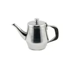 image of Winco JB2920 20 oz. Stainless Steel Gooseneck Teapot