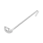 image of Winco LDI-2 One-Piece Stainless Steel 2 oz LDI Series Serving Ladle w/ 10 1/4" Long Handle