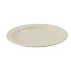 image of Winco MMPR-10 10" Tan Melamine Dinner Plate, Heat-Resistant up to 212°F, Dishwasher Safe - 1 Dozen