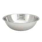 image of Winco MXB-1600Q 16 Qt. Standard Weight Economy Mixing Bowl - Stainless Steel