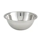 image of Winco MXB-300Q 3 Qt. Standard Weight Economy Mixing Bowl - Stainless Steel