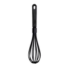 image of Winco NC-WP Black Nylon Heat Resistant Whisk, Hanging Hole / BPA free
