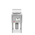 image of Winston OF49C 20" Floor Model Electric Full Pot Fryer w/ 64 Lbs, Clamshell Basket, Computer Controls