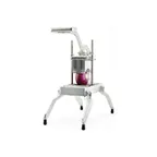 image of Winco OS-188 Kattex Manual Onion Slicer, 3/16" Stainless Steel Wire Blade, Aluminum Lever, Non‑Skid Feet, Tool