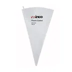 image of Winco PBC-24 24" Plastic Lined Canvas Pastry Bag - Cotton Outside