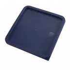 image of Winco PECC-128 Blue 12, 18 and 22 Qt. Food Container Cover