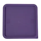 image of Winco PECC-128P Allergen-Free Square Cover for 12, 18 and 22 Qt. Food Storage Containers