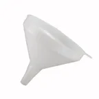image of Winco PF-16 16 oz. Plastic Funnel, White