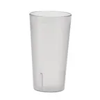 image of Winco PTP-32C 32‑oz Pebbled Plastic Tumbler, Clear Finish, Dishwasher Safe 1 Quart - 1 Dozen