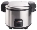 image of Winco RC-S301 Commercial Electric Rice Cooker, 60 Cups, Non-Stick Pot, 120V, 1550W