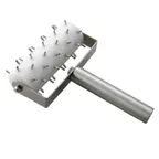 image of Winco RD-5 Dough Roller Docker w/ Stainless Steel Handle, 5" Head, 8" O.A.L, Full Size