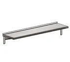 image of Winholt SCASS-2460-3-SU 3-Shelf Aluminum Cantilevered Starter Shelving Unit Kit - 24" x 60"