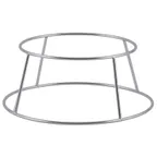image of Winco SFR-4 4 3/8"H Chrome Plated Display Seafood Tray Rack Holder