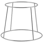 image of Winco SFR-7 7"H Chrome Plated Seafood Tray Rack - Use with ASFT-Series Seafood Trays