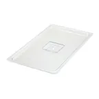 image of Winco SP7100S Poly-Ware Food Pan Cover, 1/1 Size, Solid, Polycarbonate