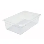 image of Winco SP7106 Poly-Ware 5 1/2" Deep Full Size Clear Polycarbonate Food Pan