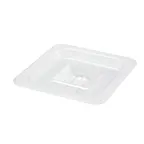 image of Winco SP7600S Poly-Ware 1/6 Size Solid Polycarbonate Food Pan Cover